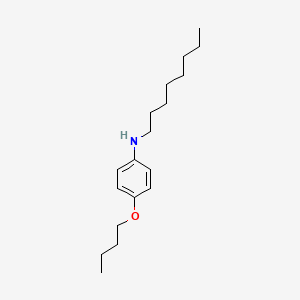 N-(4-Butoxyphenyl)-N-octylamine