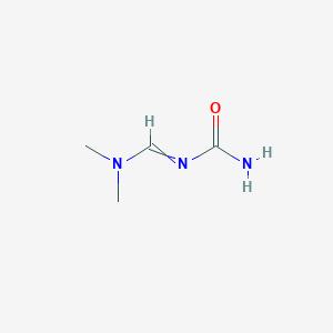 molecular formula C4H9N3O B14404657 N'-Carbamoyl-N,N-dimethylmethanimidamide CAS No. 83490-19-1