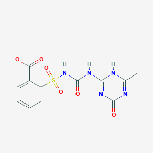 molecular formula C13H13N5O6S B144047 Desmethyl Metsulfuron-methyl CAS No. 126312-31-0