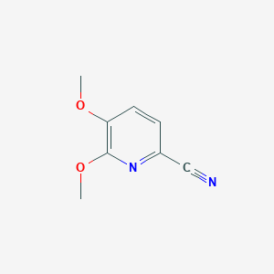 molecular formula C8H8N2O2 B1440474 5,6-Dimethoxypicolinonitrile CAS No. 1112851-50-9