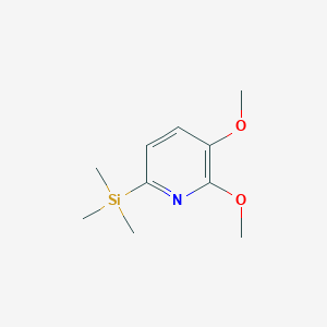 2,3-Dimethoxy-6-(trimethylsilyl)pyridine