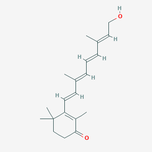 molecular formula C20H28O2 B014405 4-Oxoretinol CAS No. 62702-55-0
