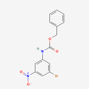 Benzyl (3-bromo-5-nitrophenyl)carbamate