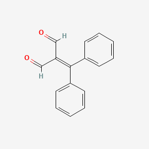 molecular formula C16H12O2 B14405148 Propanedial, (diphenylmethylene)- CAS No. 84457-00-1