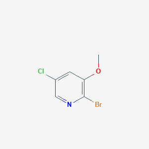 molecular formula C6H5BrClNO B144052 2-Bromo-5-chloro-3-methoxypyridine CAS No. 127561-71-1