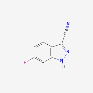 6-Fluoro-1H-indazole-3-carbonitrile