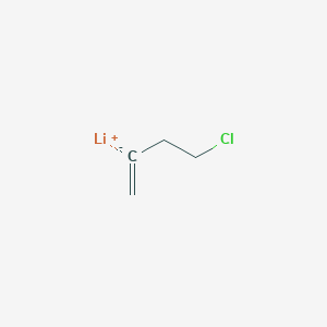 molecular formula C4H6ClLi B14405698 lithium;4-chlorobut-1-ene CAS No. 85370-33-8