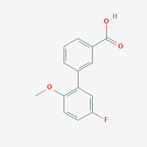 3-(5-Fluoro-2-methoxyphenyl)benzoic acid