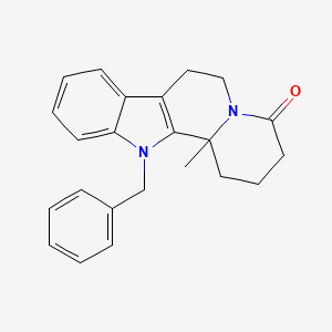 12-Benzyl-12b-methyl-1,2,3,6,7,12b-hexahydroindolo[2,3-a]quinolizin-4(12H)-one