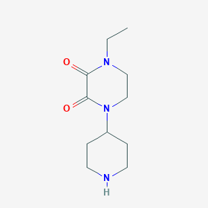 1-Ethyl-4-piperidin-4-ylpiperazine-2,3-dione