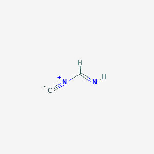 molecular formula C2H2N2 B14405801 Methanimidoyl isocyanide CAS No. 85933-61-5