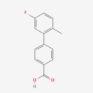 4-(5-Fluoro-2-methylphenyl)benzoic acid