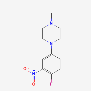 1-(4-Fluoro-3-nitrophenyl)-4-methylpiperazine