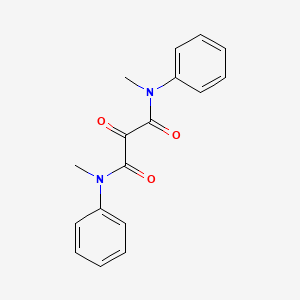 molecular formula C17H16N2O3 B14406107 N~1~,N~3~-Dimethyl-2-oxo-N~1~,N~3~-diphenylpropanediamide CAS No. 87898-65-5