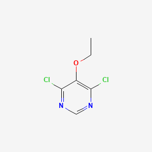 molecular formula C6H6Cl2N2O B1440611 4,6-Dichloro-5-ethoxypyrimidine CAS No. 5018-39-3