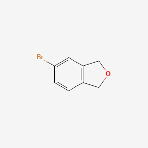 molecular formula C8H7BrO B1440615 5-Bromo-1,3-dihydroisobenzofuran CAS No. 220513-49-5