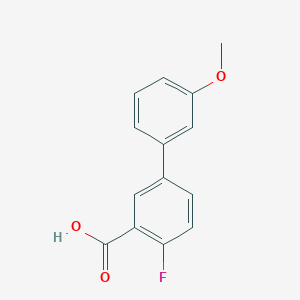 2-Fluoro-5-(3-methoxyphenyl)benzoic acid