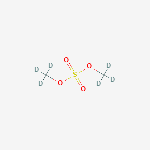 molecular formula C2H6O4S B144064 Di((2H3)methyl) sulphate CAS No. 15199-43-6