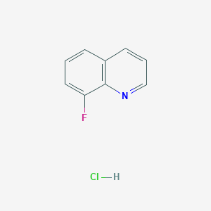 molecular formula C9H7ClFN B1440640 8-Fluoroquinoline hydrochloride CAS No. 311346-65-3
