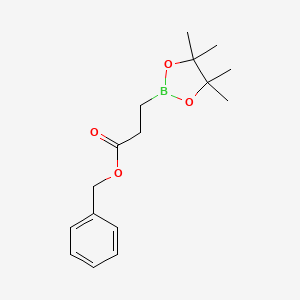 Benzyl 3-(tetramethyl-1,3,2-dioxaborolan-2-yl)propanoate