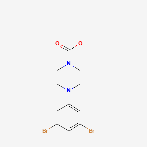 1-(4-Boc-Piperazino)-3,5-dibromobenzene