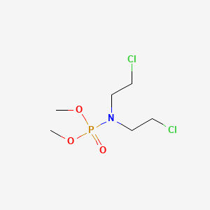 molecular formula C6H14Cl2NO3P B14406523 Dimethyl bis(2-chloroethyl)phosphoramidate CAS No. 82475-49-8