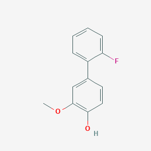 4-(2-Fluorophenyl)-2-methoxyphenol