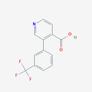 3-(3-(Trifluoromethyl)phenyl)isonicotinic acid