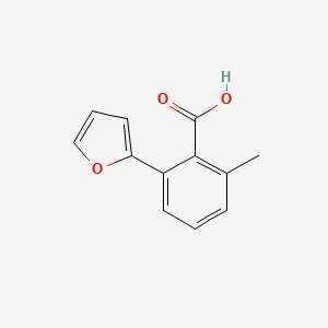 2-(Furan-2-YL)-6-methylbenzoic acid