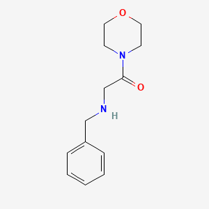 molecular formula C13H18N2O2 B14406621 2-(Benzylamino)-1-morpholin-4-ylethanone CAS No. 87639-84-7