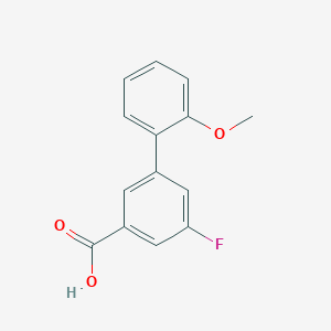 5-Fluoro-3-(2-methoxyphenyl)benzoic acid