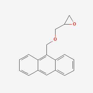 molecular formula C18H16O2 B14406723 9-Anthrylmethyl glycidyl ether CAS No. 87607-33-8