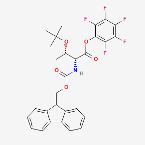 molecular formula C29H26F5NO5 B1440679 Fmoc-d-thr(tbu)-opfp CAS No. 449764-45-8