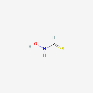 molecular formula CH3NOS B14406801 N-Hydroxymethanethioamide CAS No. 85905-55-1