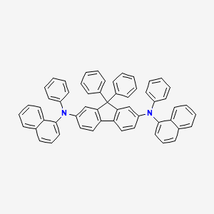 molecular formula C57H40N2 B1440700 N,N'-Di(1-naphthyl)-N,N',9,9-tetraphenyl-9H-fluorene-2,7-diamine CAS No. 357645-40-0