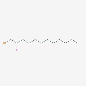 molecular formula C12H24BrF B14407133 Dodecane, 1-bromo-2-fluoro- CAS No. 82470-23-3