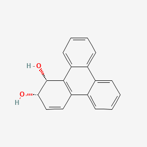 molecular formula C18H14O2 B14407179 1,2-Triphenylenediol, 1,2-dihydro-, cis- CAS No. 82120-22-7