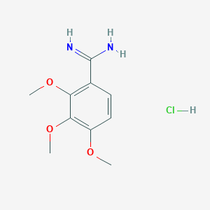 2,3,4-Trimethoxybenzimidamide hydrochloride
