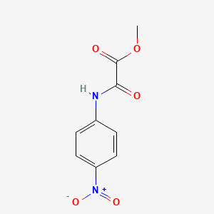 molecular formula C9H8N2O5 B14407241 Methyl (4-nitroanilino)(oxo)acetate CAS No. 82633-22-5