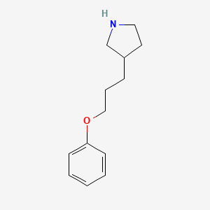 3-(3-Phenoxypropyl)pyrrolidine