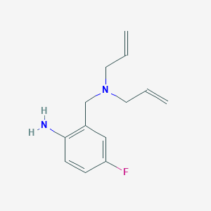 2-[(Diallylamino)methyl]-4-fluoroaniline