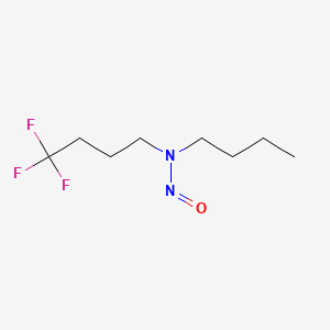 molecular formula C8H15F3N2O B14407395 N-Nitroso-4,4,4-trifluorobutyl-butylamine CAS No. 83329-15-1