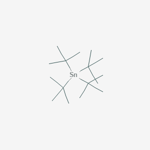 molecular formula C16H36Sn B14407520 Tetra-tert-butylstannane CAS No. 83236-77-5
