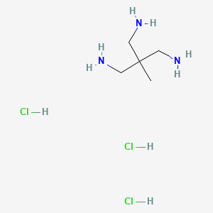 molecular formula C5H18Cl3N3 B1440754 2-(Aminomethyl)-2-methyl-1,3-propanediamine trihydrochloride CAS No. 31044-82-3