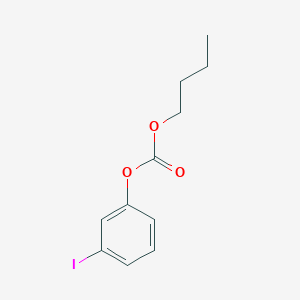 molecular formula C11H13IO3 B14407573 Butyl 3-iodophenyl carbonate CAS No. 81577-20-0