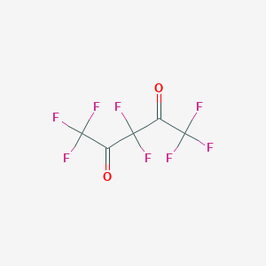 molecular formula C5F8O2 B14407645 Octafluoropentane-2,4-dione CAS No. 87291-32-5
