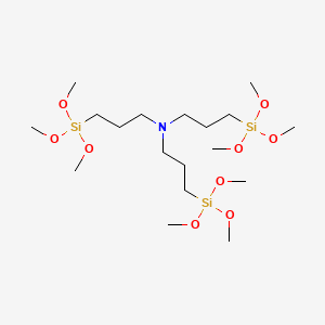 molecular formula C18H45NO9Si3 B14407739 Tris(3-(trimethoxysilyl)propyl)amine CAS No. 82984-64-3