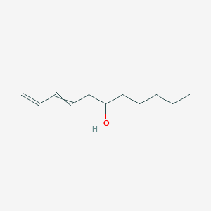 molecular formula C11H20O B14407815 Undeca-1,3-dien-6-ol CAS No. 82932-84-1