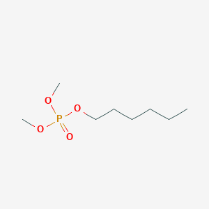 molecular formula C8H19O4P B14407916 Hexyl dimethyl phosphate CAS No. 82753-88-6