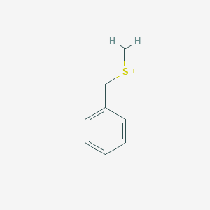 molecular formula C8H9S+ B14408069 Benzyl(methylidene)sulfanium CAS No. 85838-77-3